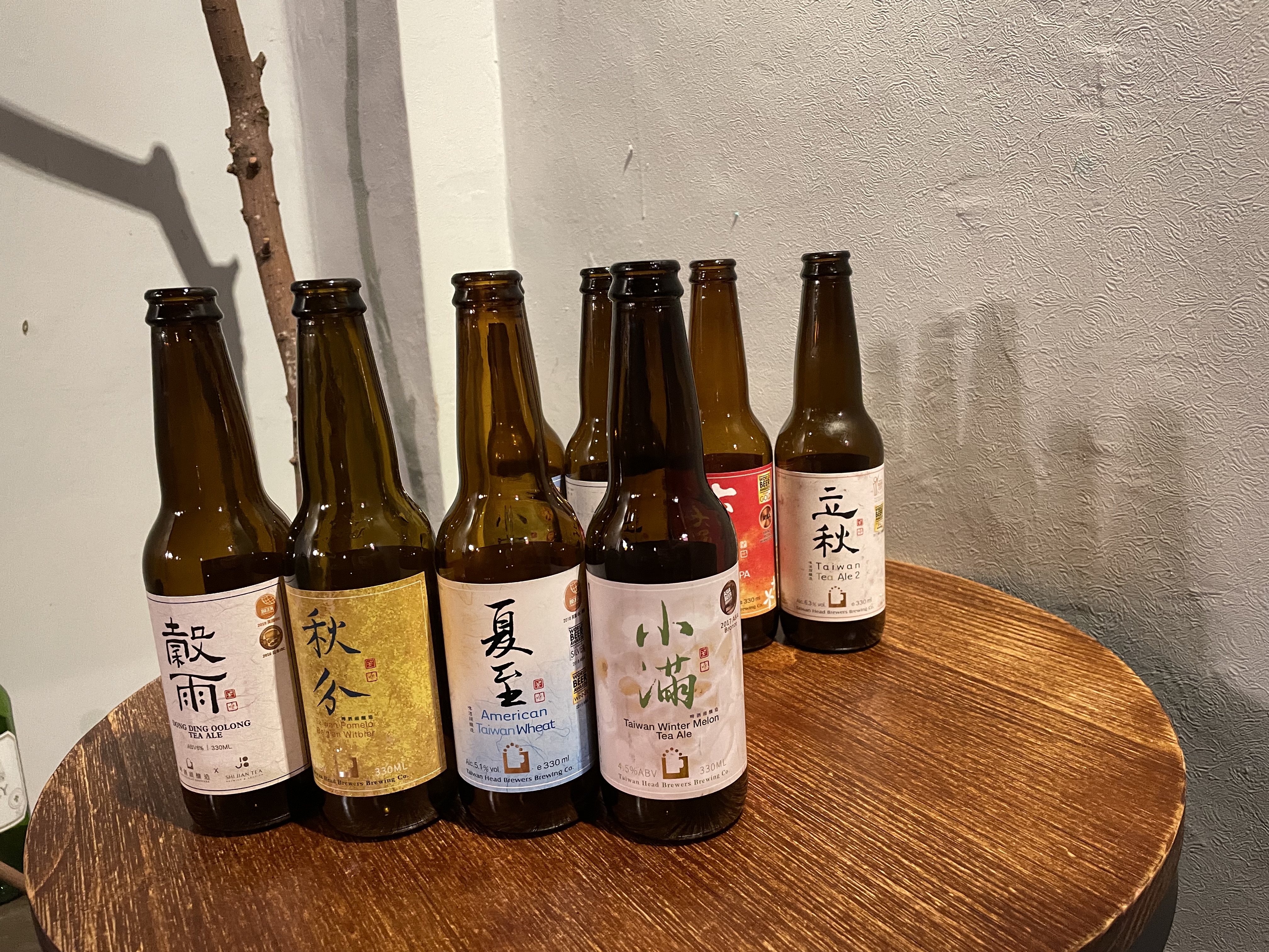 二十四節氣酒瓶，呼應氣候